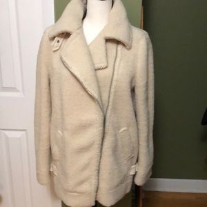 Fleece bomber jacket